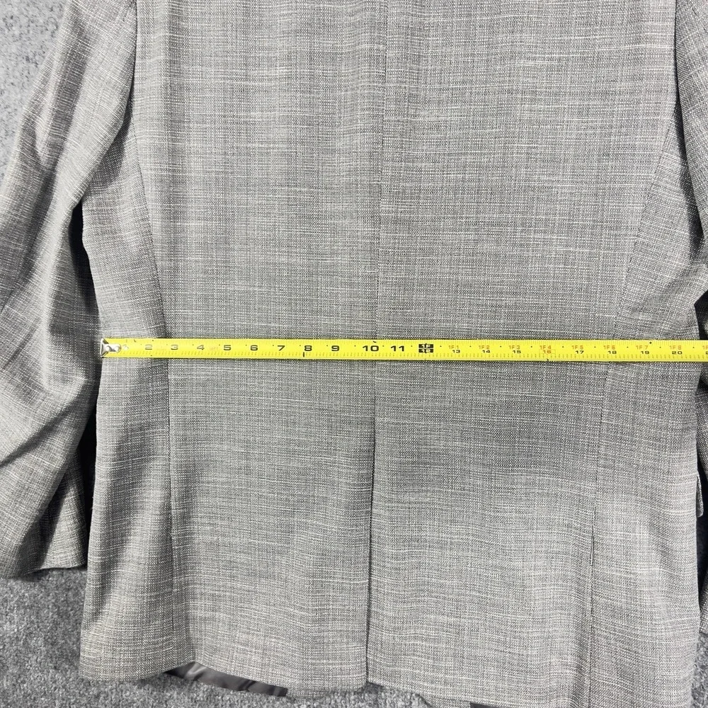Lauren Ralph Lauren Mens Gray Textured Sport Coat Blazer 2 Button Classic